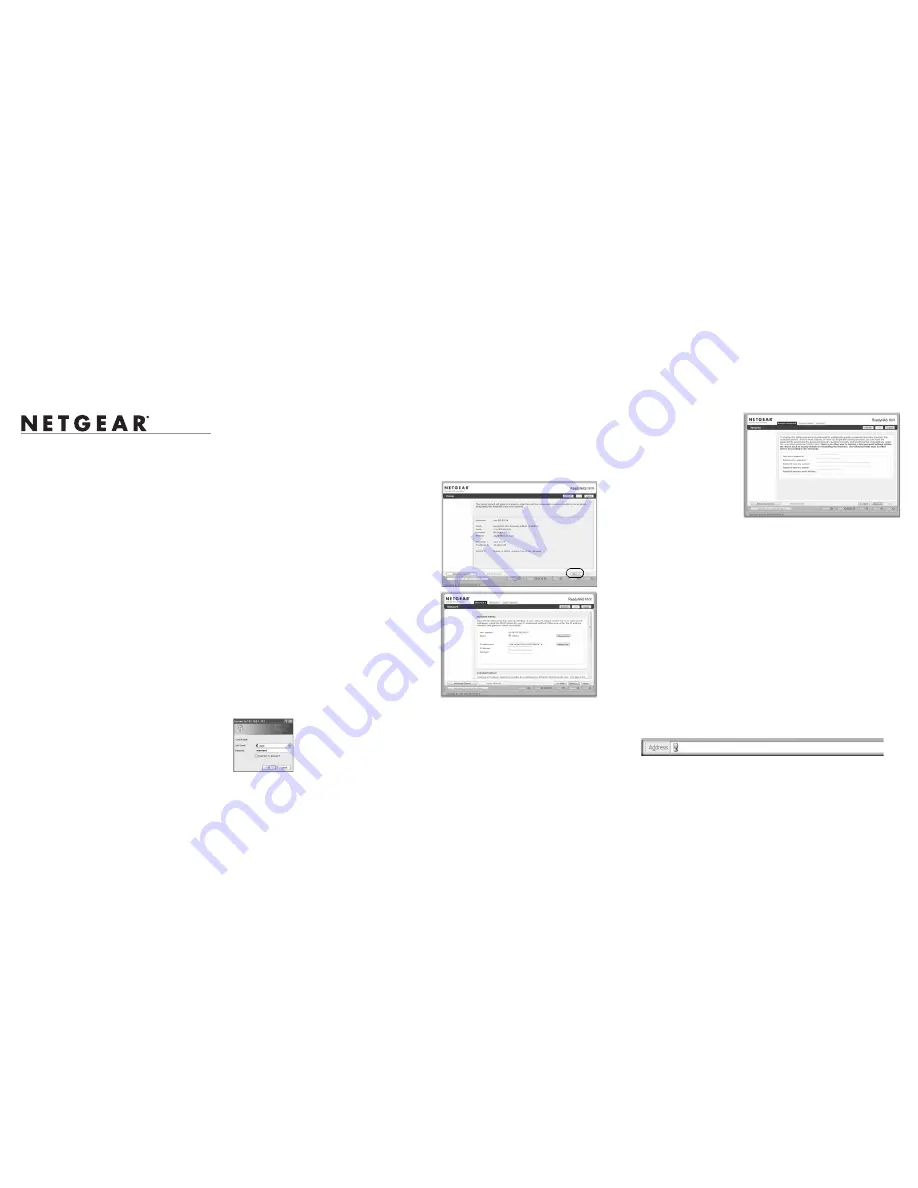 NETGEAR ReadyNAS NVX Installation Manual Download Page 1