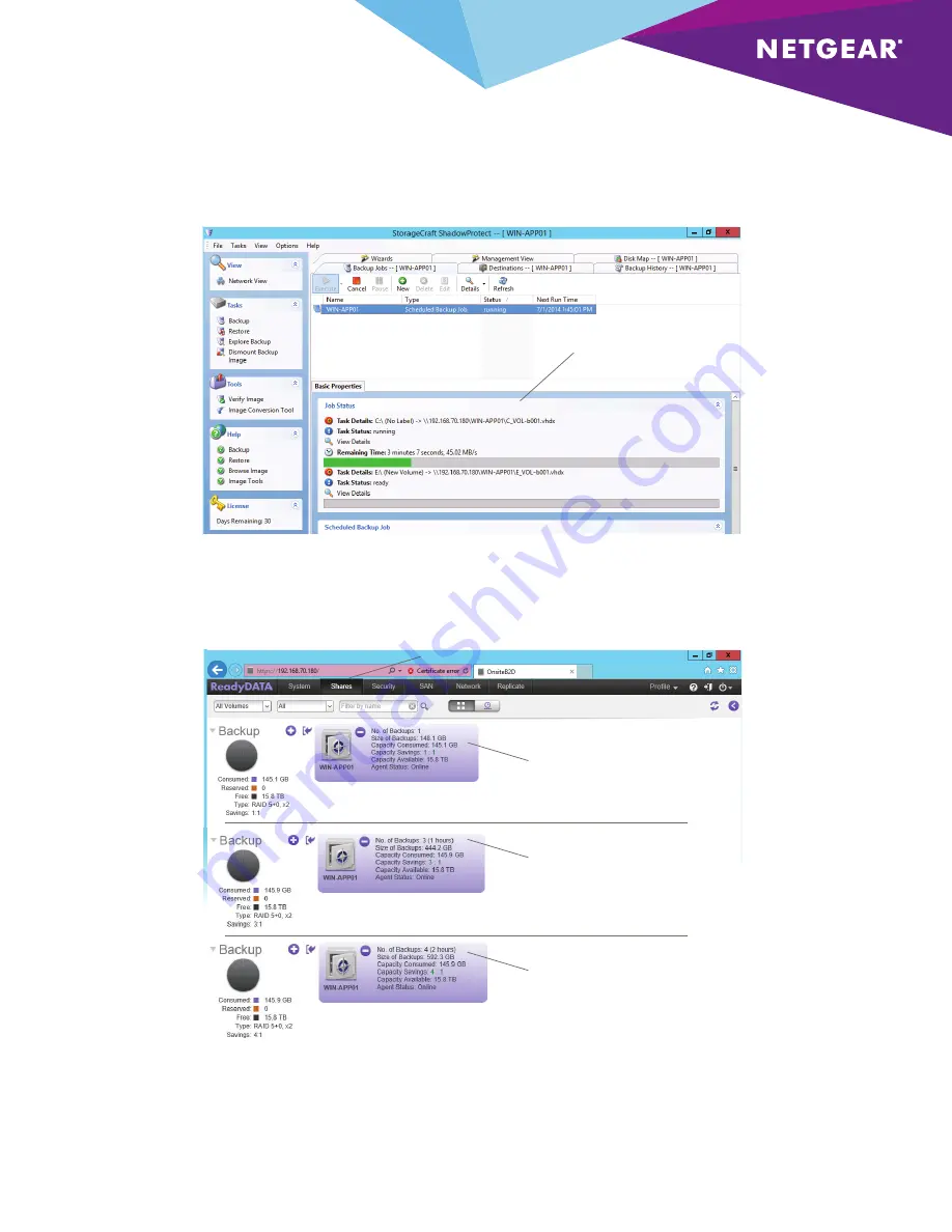 NETGEAR ReadyRECOVER Application Note Download Page 16