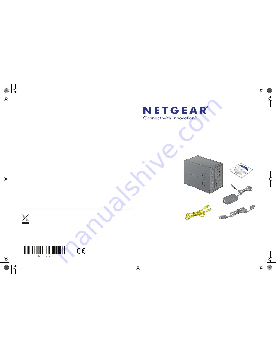 NETGEAR RNDX4420 - ReadyNAS NVX 8 TB Dual Gigabit Desktop Network Storage Скачать руководство пользователя страница 1