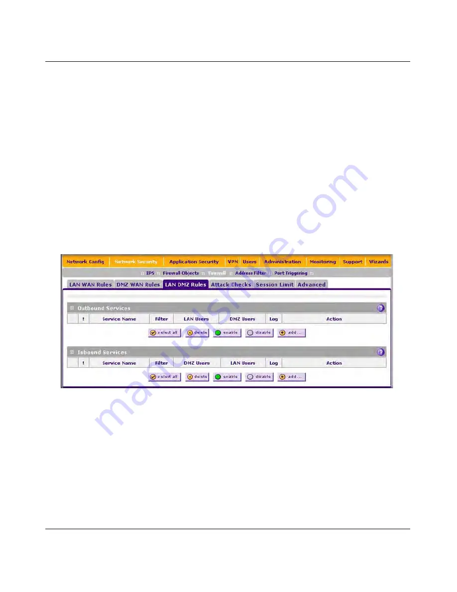 NETGEAR UTM10 - ProSecure Unified Threat Management Appliance Reference Manual Download Page 132