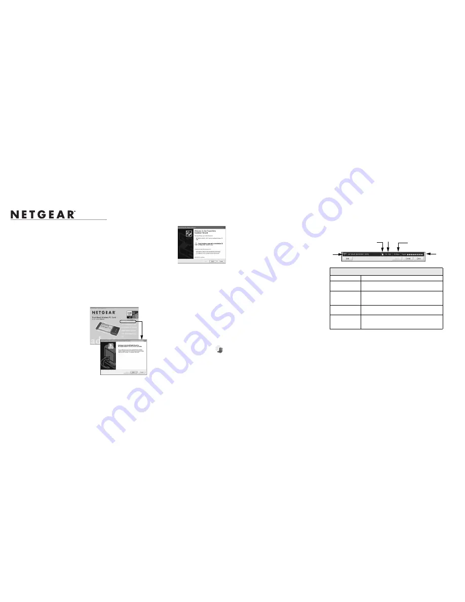 NETGEAR WAG511 - 802.11a/b/g Dual Band Wireless PC Card Installation Manual Download Page 1