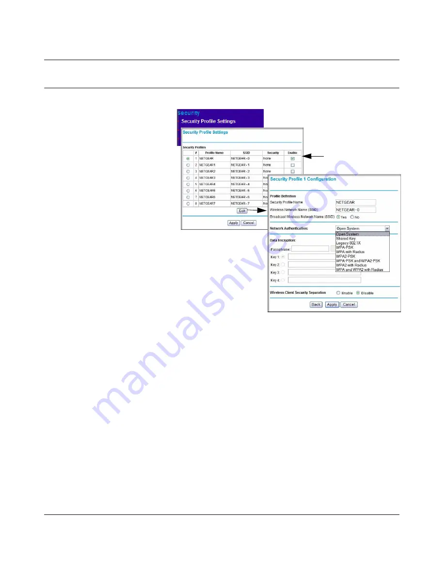 NETGEAR WG102 - ProSafe Wireless Access Point Reference Manual Download Page 38