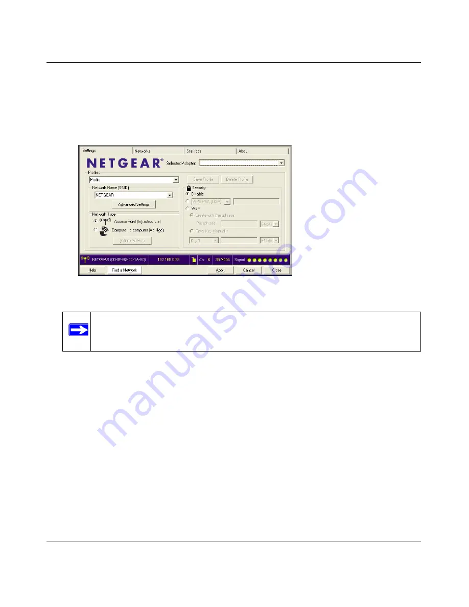 NETGEAR WG111v3 - 54 Mbps Wireless USB 2.0 Adapter User Manual Download Page 26