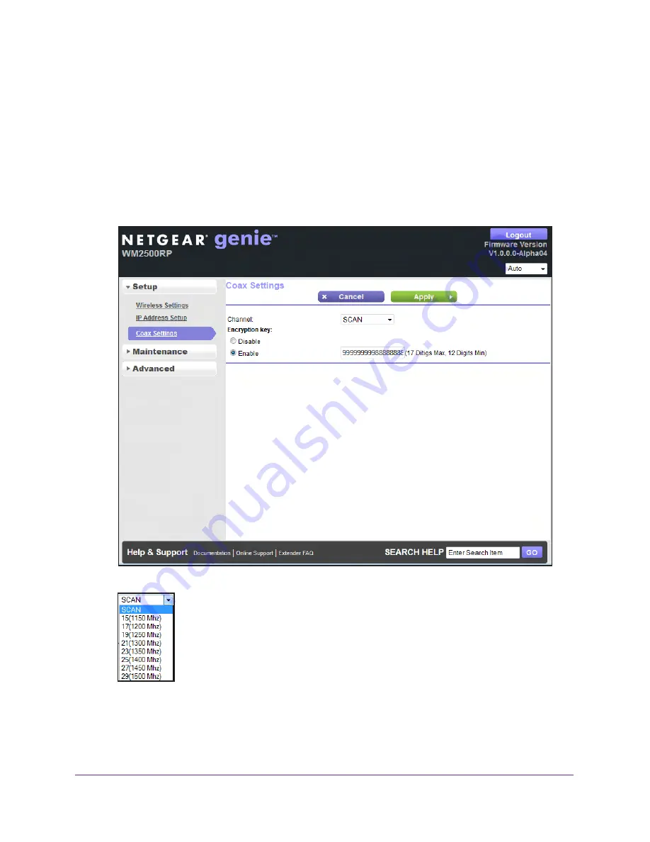 NETGEAR WM2500RP User Manual Download Page 30