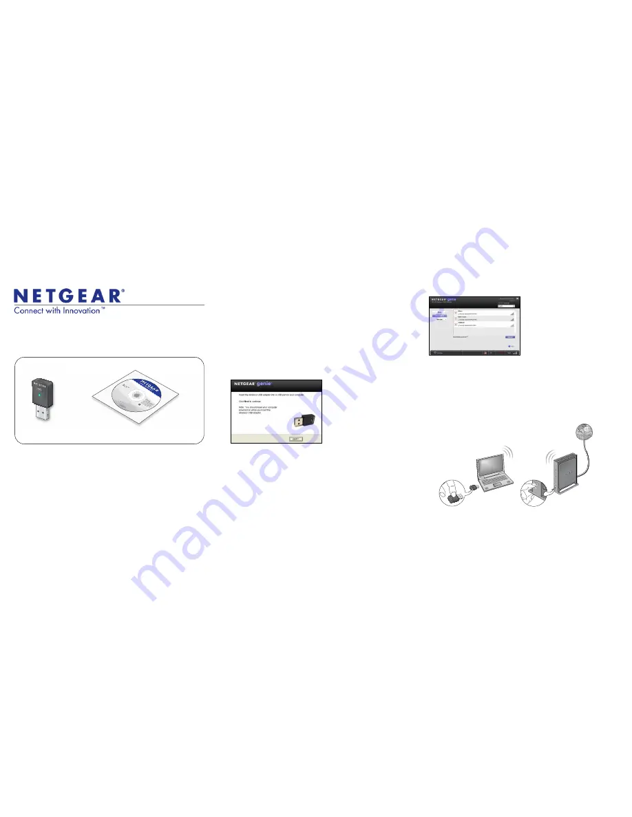 NETGEAR WNA3100M Скачать руководство пользователя страница 1