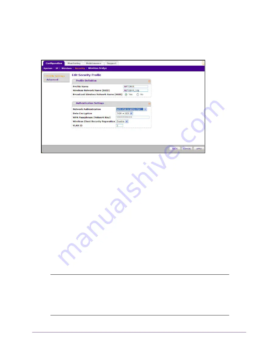 NETGEAR WNDAP350 - ProSafe 802.11n Dual Band Wireless Access Point Reference Manual Download Page 47