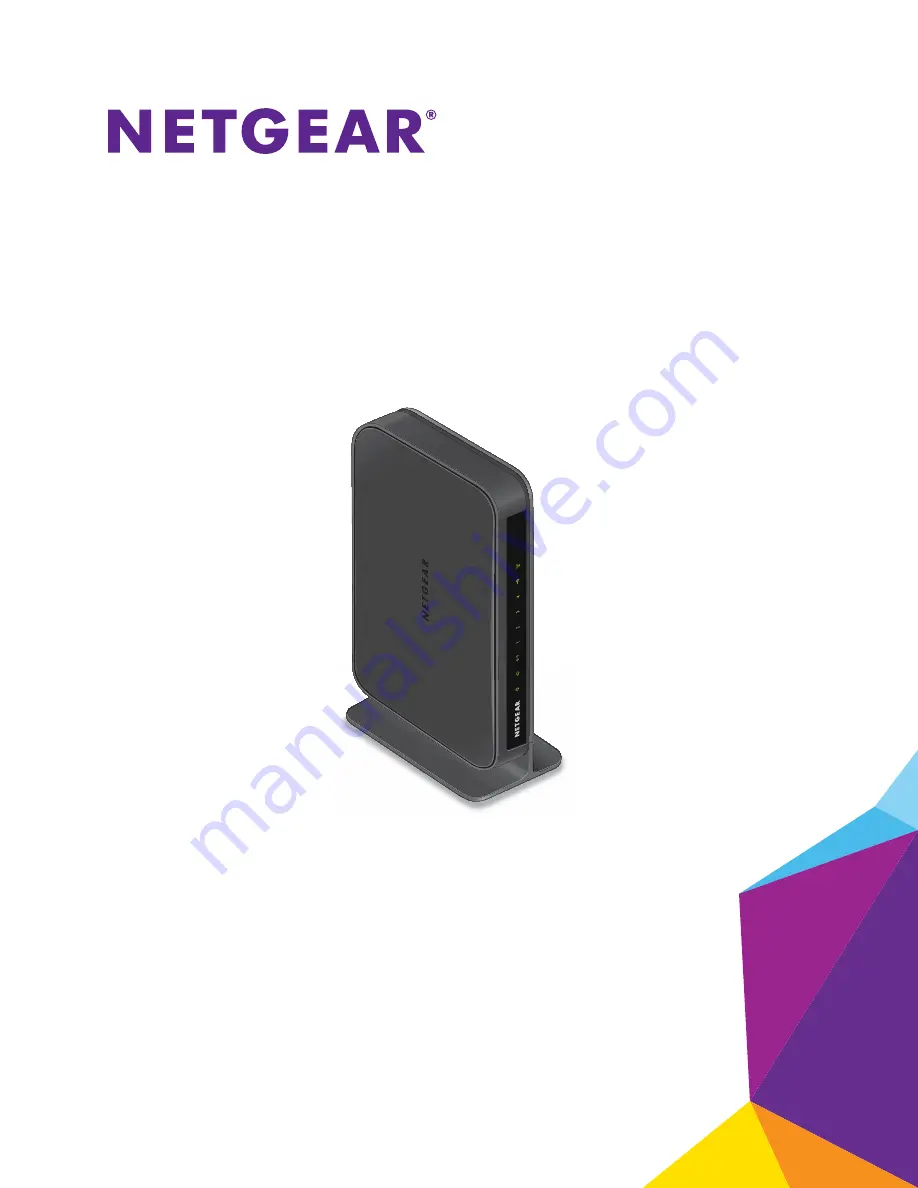 NETGEAR WNDR3700v5 Скачать руководство пользователя страница 1