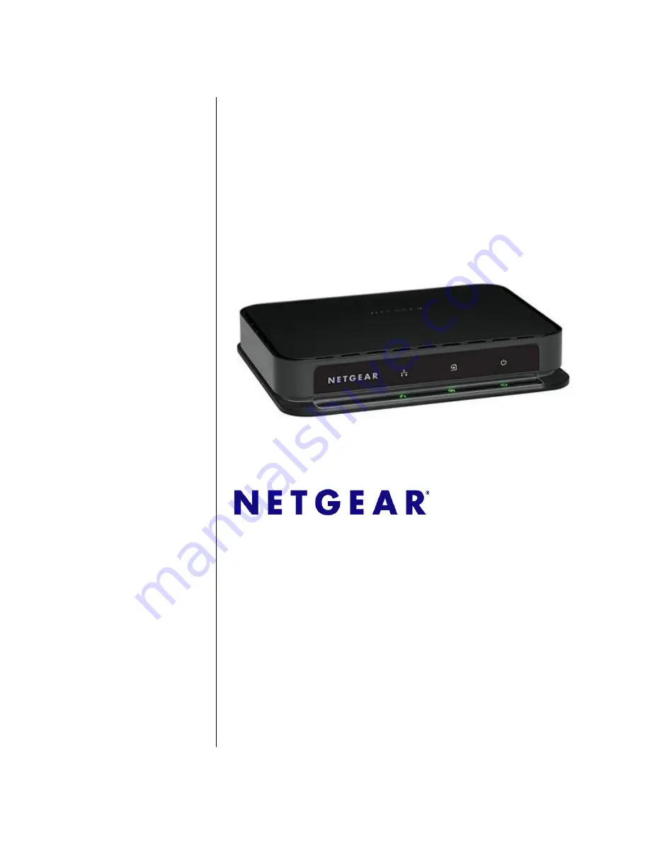 NETGEAR XAV1004 - Powerline AV Adapter User Manual Download Page 1