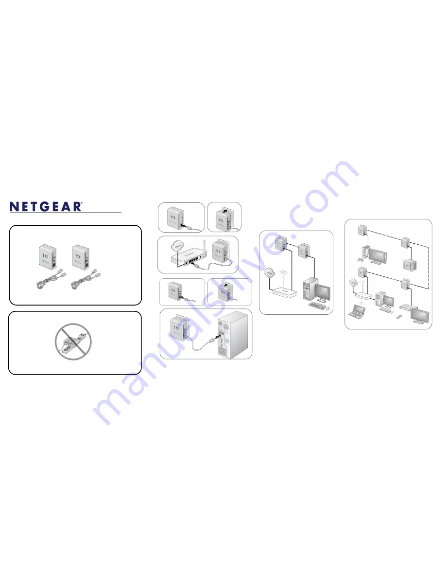 NETGEAR XAVB101v2 Installation Manual Download Page 1