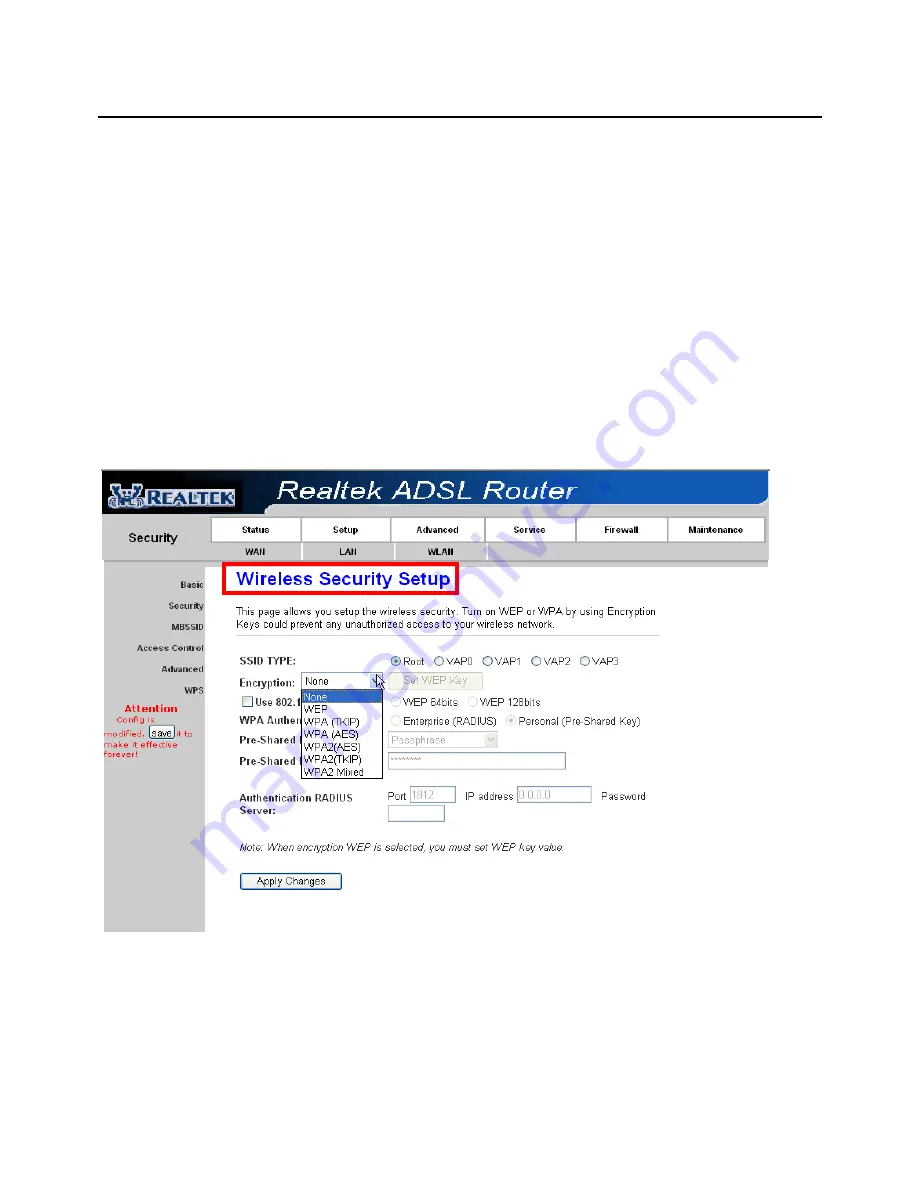 Netis ADSL2+ Modem With Wireless-N Router Скачать руководство пользователя страница 10