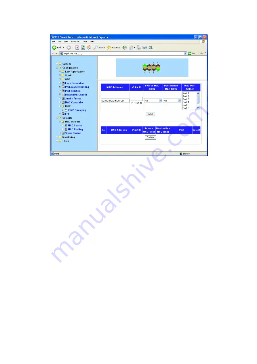 Netis ST3208 User Manual Download Page 35