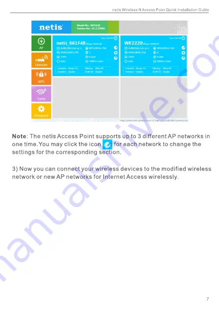 Netis WF2210 Quick Installation Manual Download Page 9