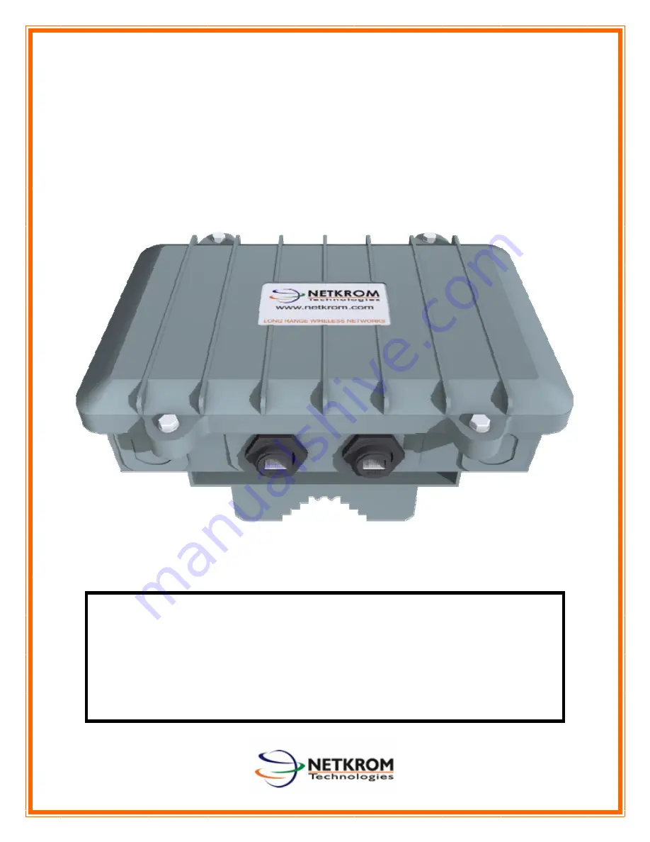 Netkrom Multiband Dual Radio v3 Скачать руководство пользователя страница 1