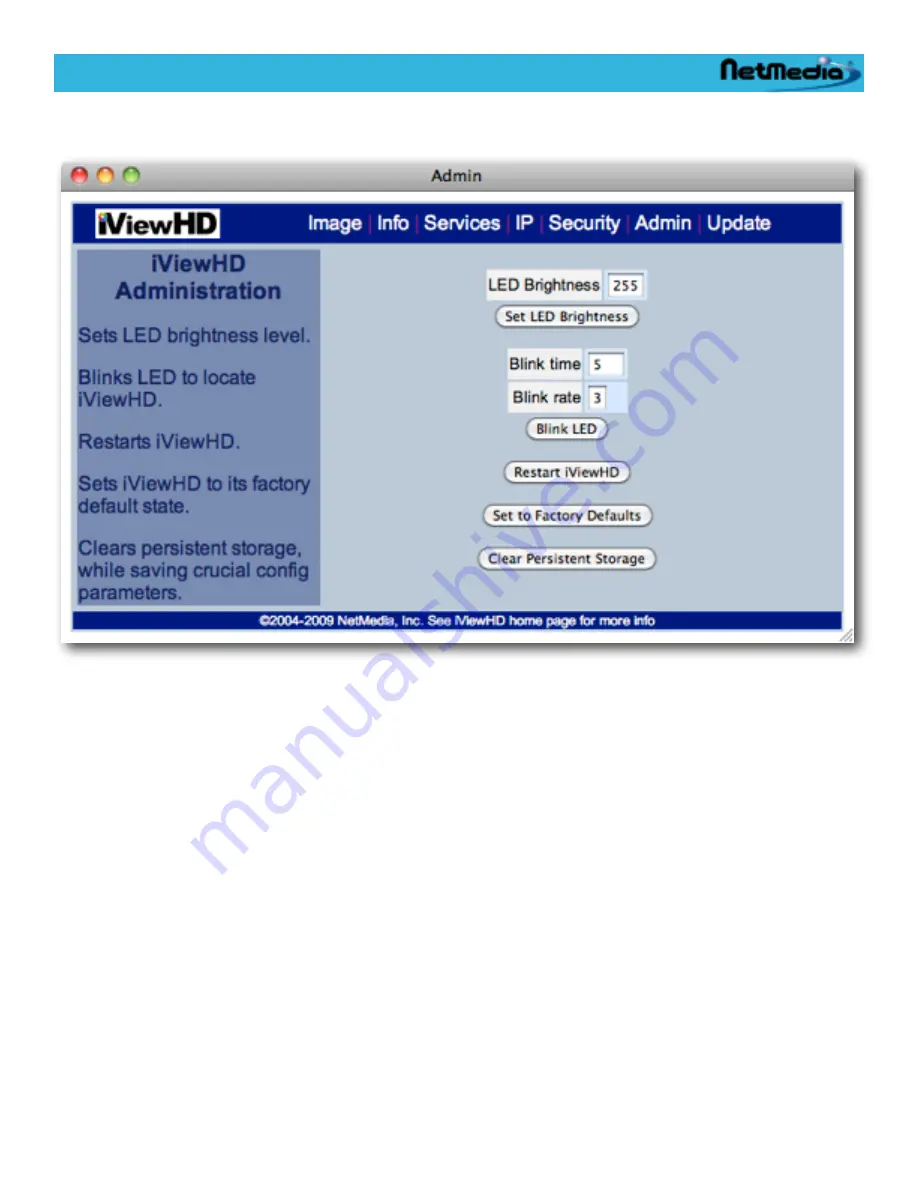 NetMedia iViewHD User Manual Download Page 27