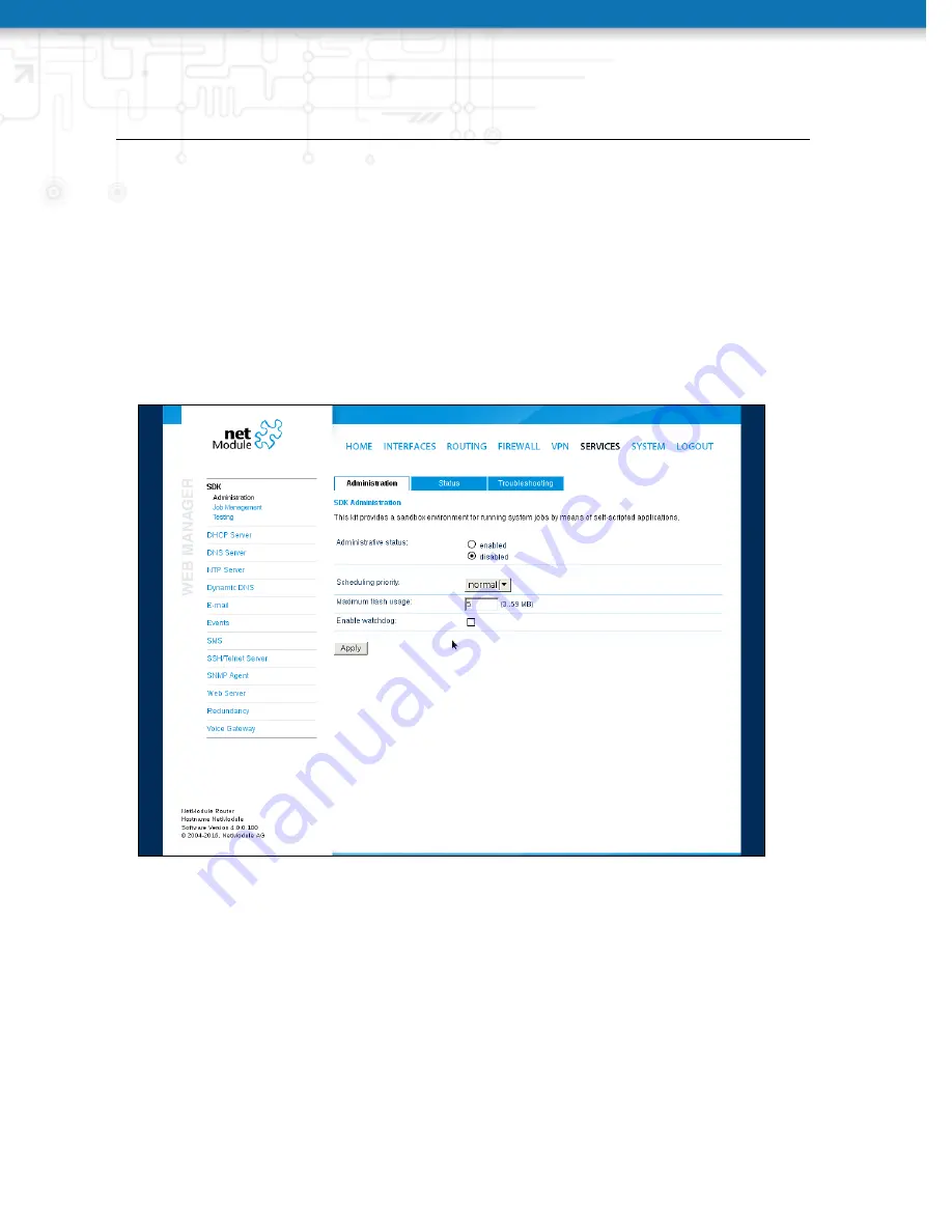 NetModule NB3710 User Manual Download Page 114