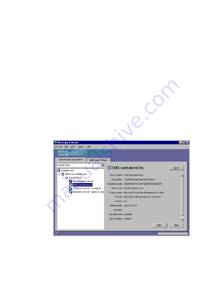 Netscape Certificate Management System 6.1 Administrator'S Manual Download Page 246