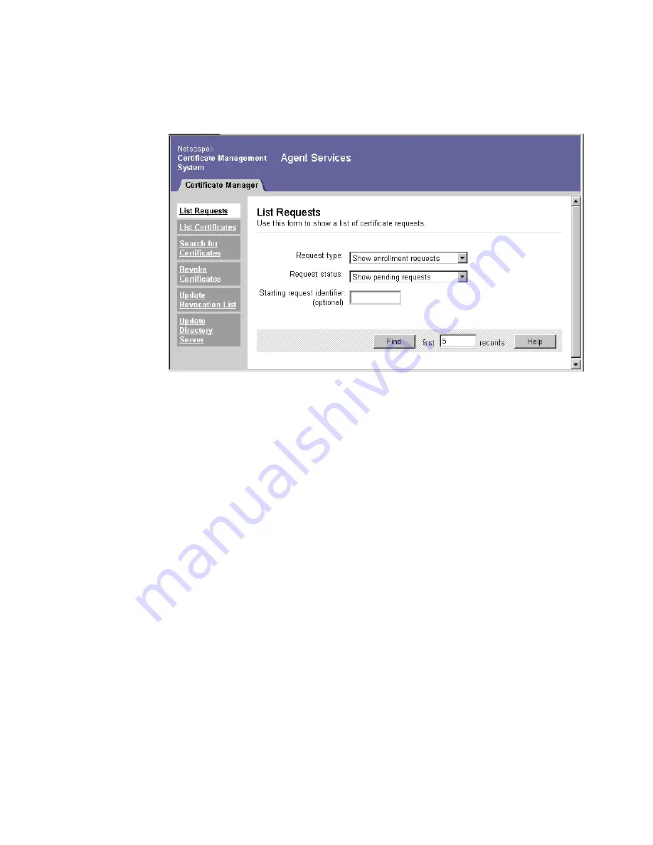 Netscape NETSCAPE MANAGEMENT SYSTEM 4.5 Installation And Setup Manual Download Page 69