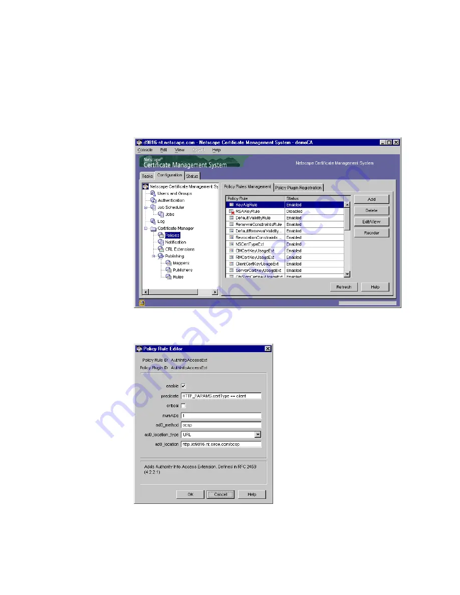 Netscape NETSCAPE MANAGEMENT SYSTEM 4.5 Installation And Setup Manual Download Page 701