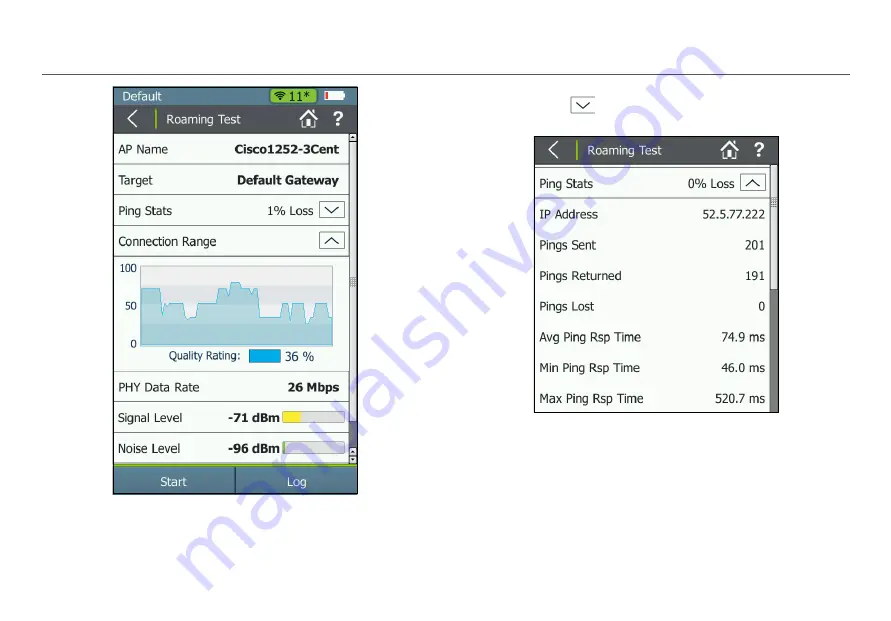 Netscout aircheck G2 Скачать руководство пользователя страница 87