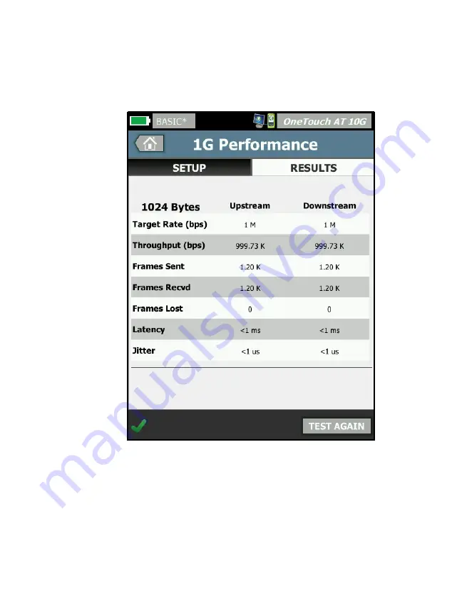 Netscout OneTouch AT 10G User Manual Download Page 113