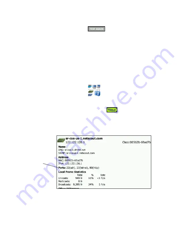 Netscout OneTouch AT 10G User Manual Download Page 158