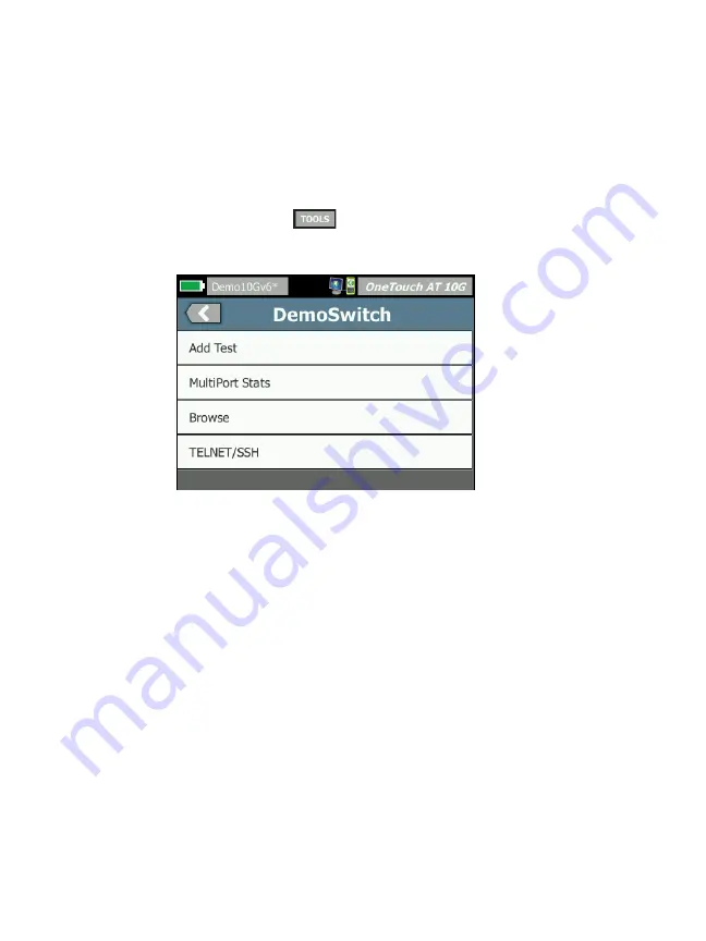 Netscout OneTouch AT 10G User Manual Download Page 166