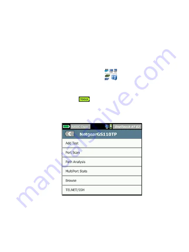 Netscout OneTouch AT G2 User Manual Download Page 201