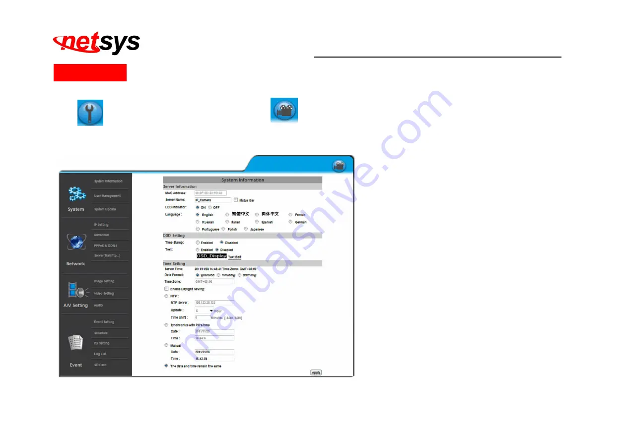 netsys NC-22BC Скачать руководство пользователя страница 36