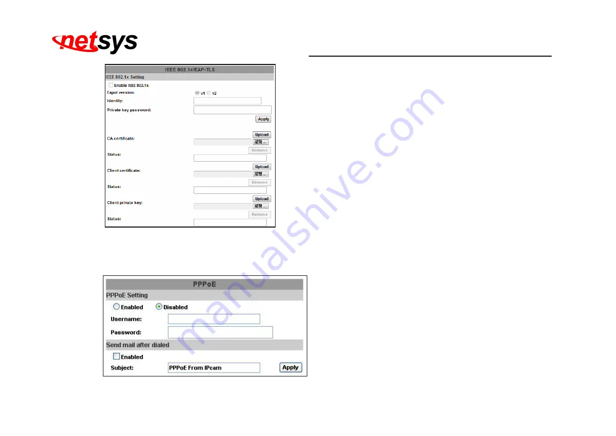 netsys NC-22BC Скачать руководство пользователя страница 62