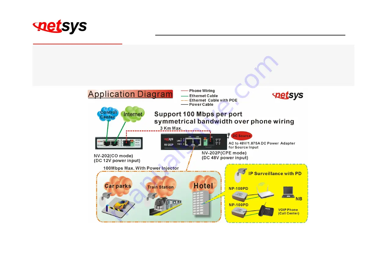 netsys NV-202P Скачать руководство пользователя страница 13