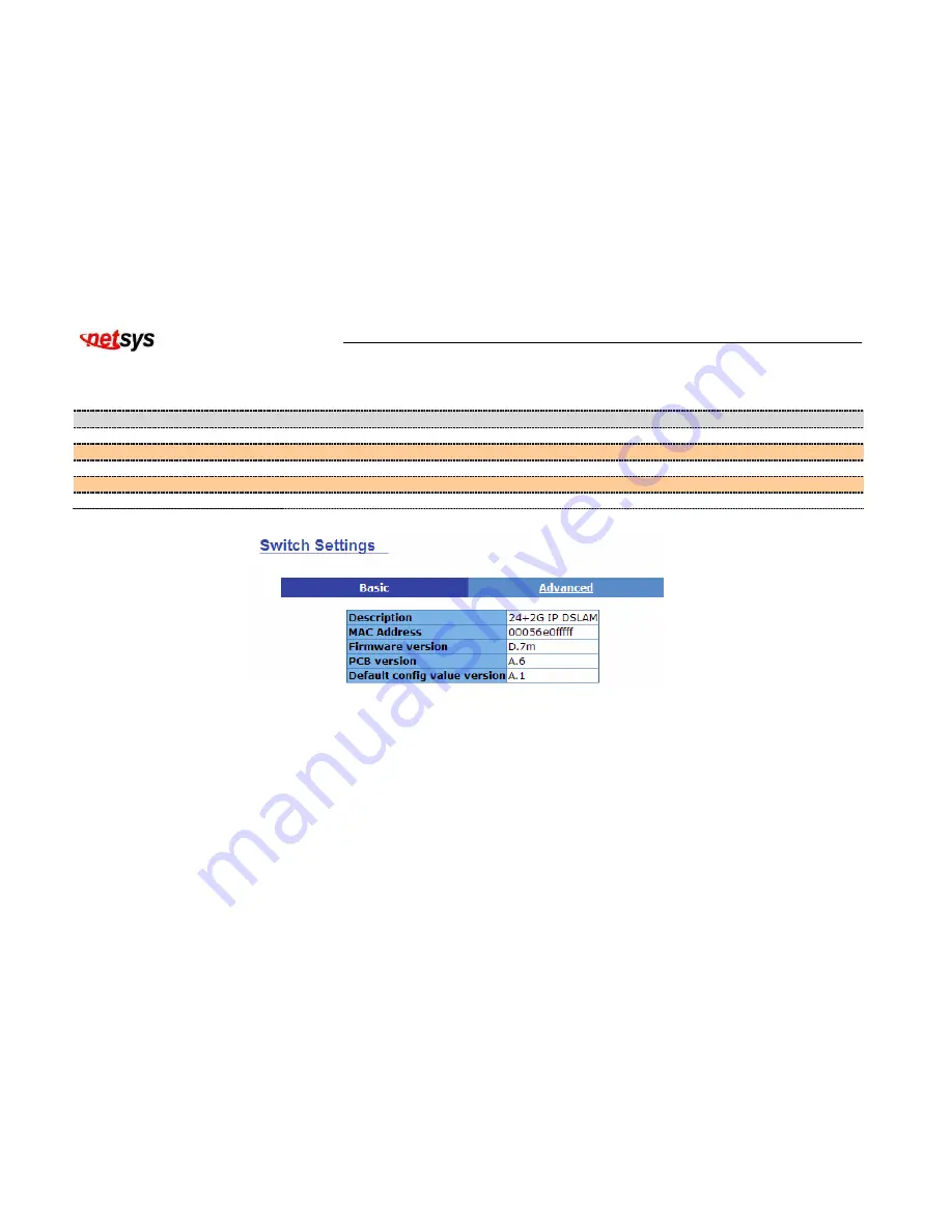 netsys NVF-2400S Скачать руководство пользователя страница 104