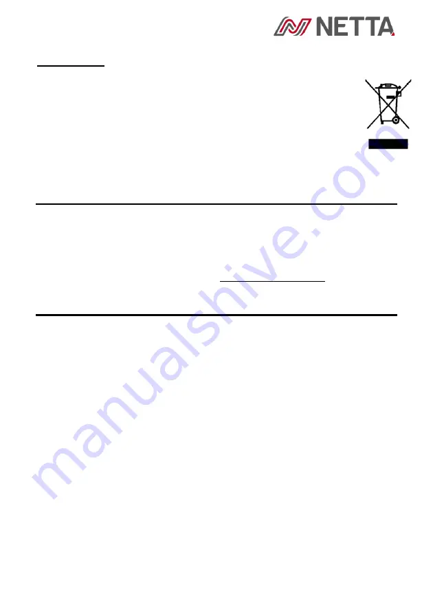 netta 103948 Operation Manual & User Manual Download Page 10