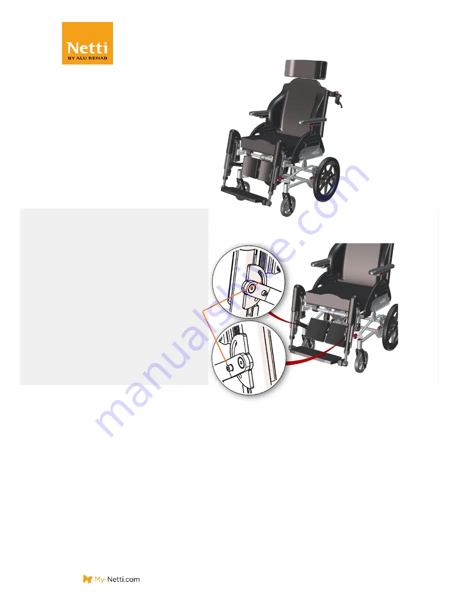 Netti Dynamic System Leg support Скачать руководство пользователя страница 10