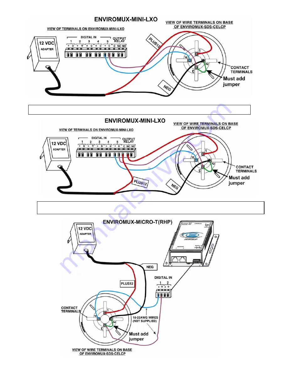 Network Technologies Incorporated ENVIROMUX-SDS-CELC Installation Instruction Download Page 4