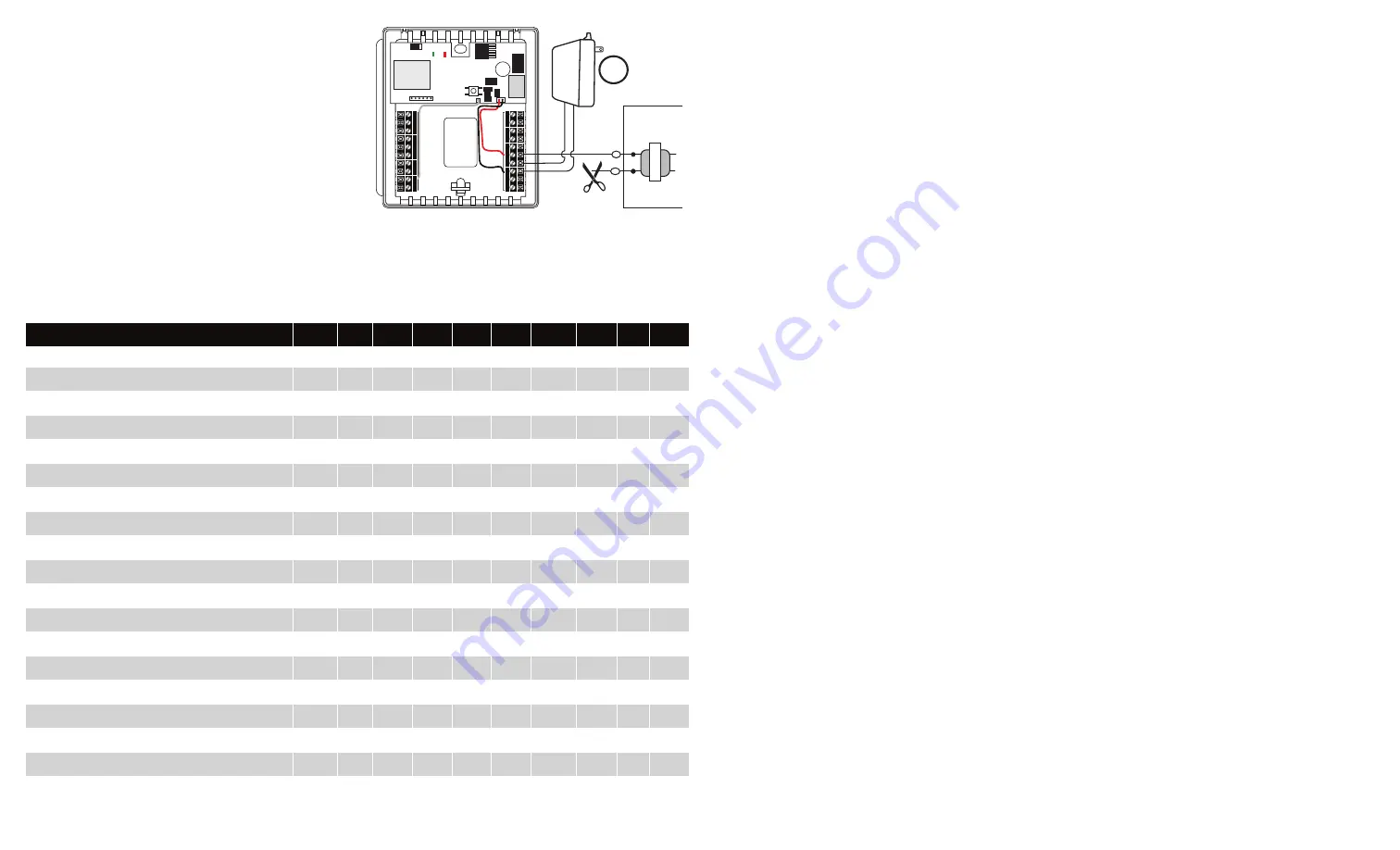 Network Thermostat NetX X Series Installation And Programming Manual Download Page 4