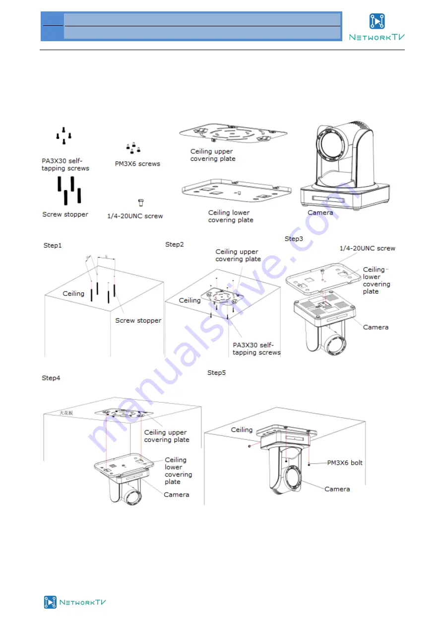 NetworkTV NTV51S NDI User Manual Download Page 8