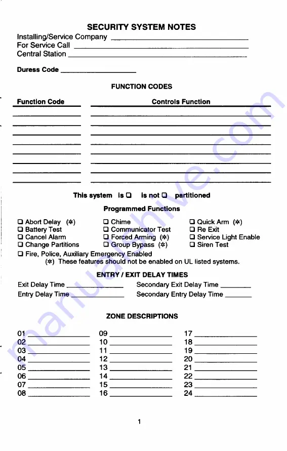 NetworX NX-8 User Manual Download Page 3