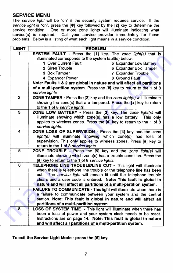 NetworX NX-8 User Manual Download Page 9