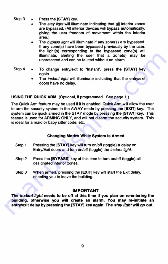 NetworX NX-8 User Manual Download Page 11