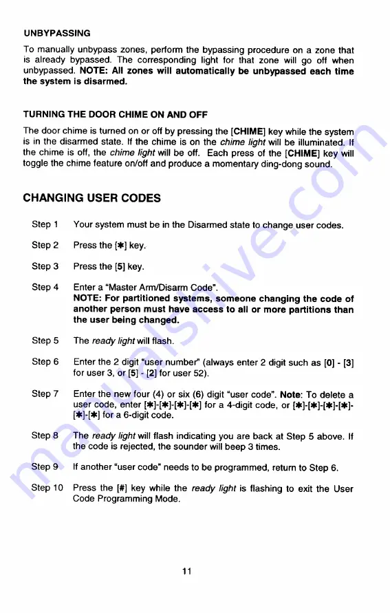 NetworX NX-8 User Manual Download Page 13