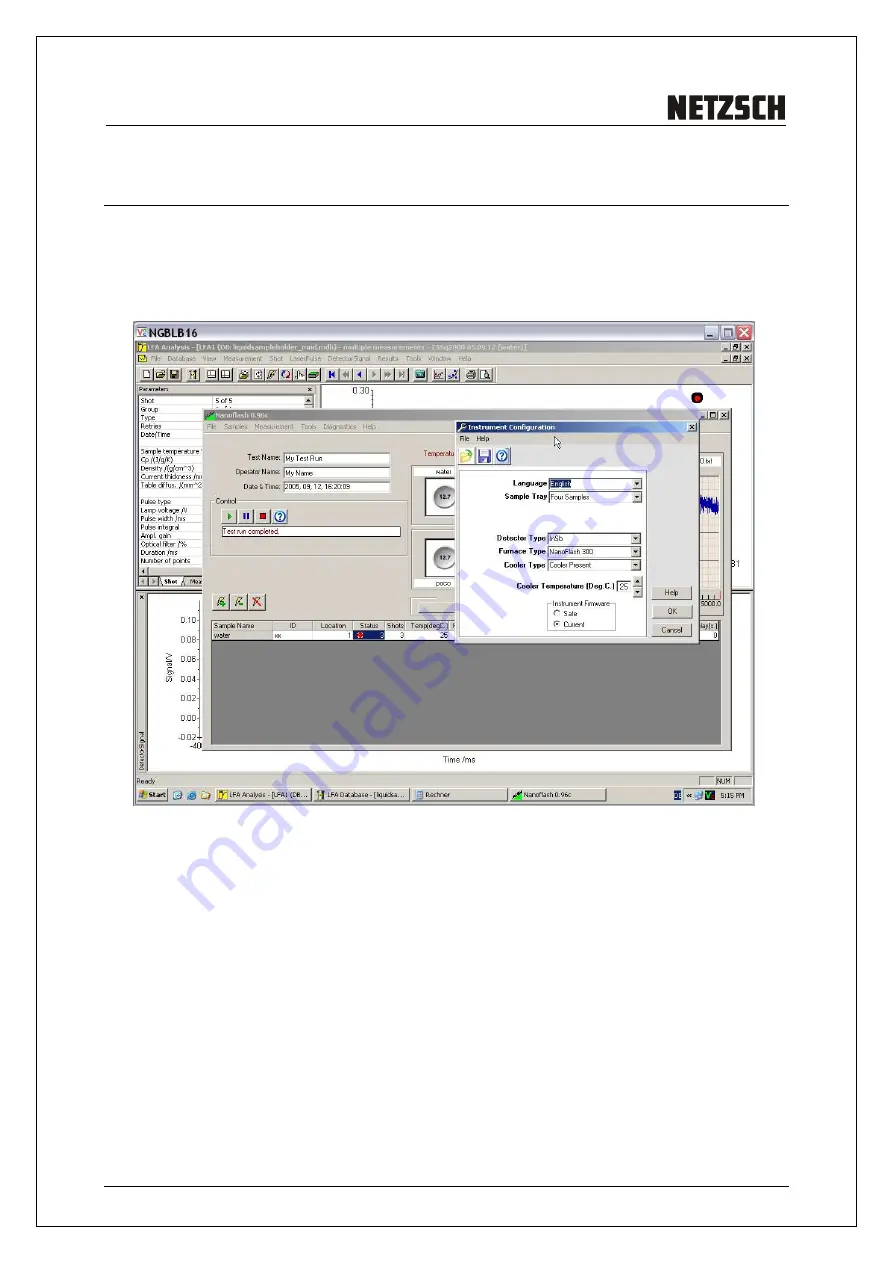 NETZSCH LFA 447 Nanoflash Operating Instructions Manual Download Page 63