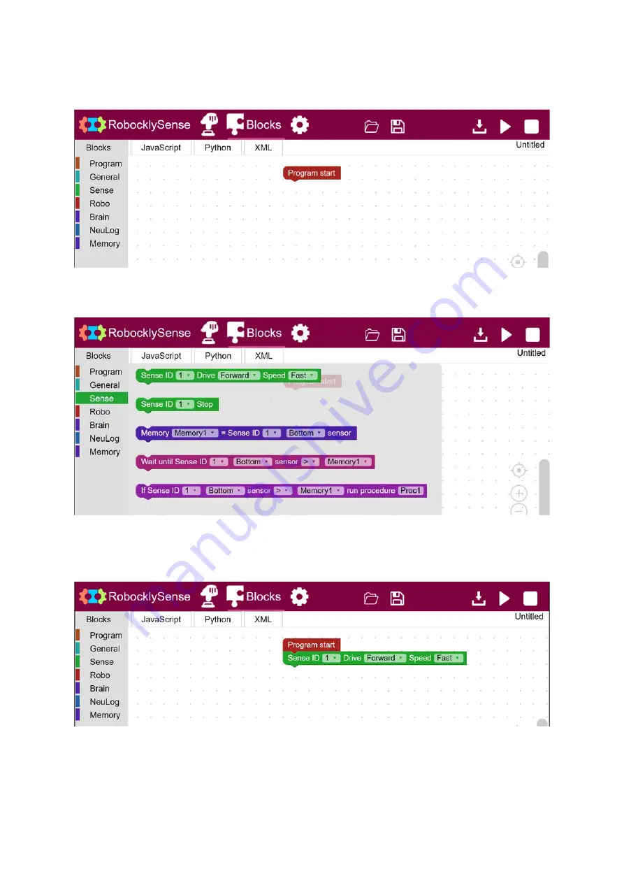 NeuLog Sense Autonomous Manual Download Page 21