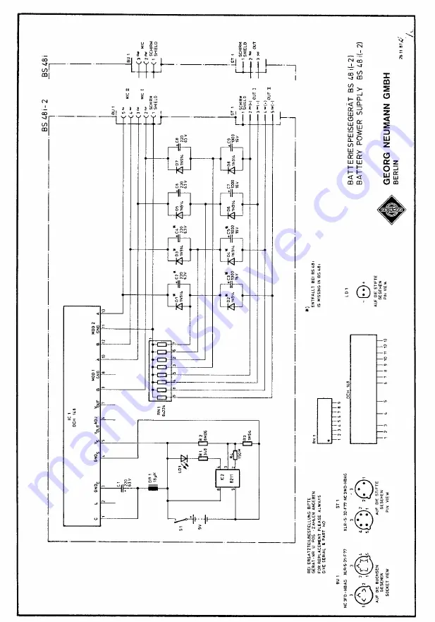 Neumann.Berlin BS 48 i Owner'S Manual Download Page 11