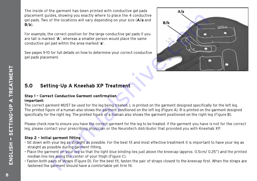 Neurotech Kneehab XP Instructions For Use Manual Download Page 8