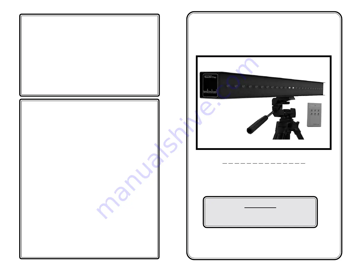 NeuroTek EyeScan 2000S Operating Instructions Download Page 1