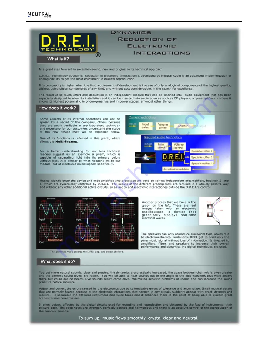 Neutral X-DREi Owner'S Manual Download Page 18