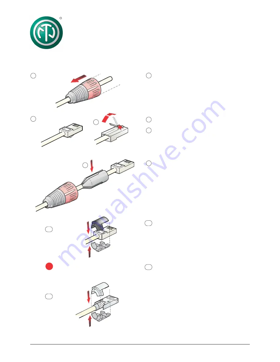 NEUTRIK NE8MC-1 Assembly Manual Download Page 1