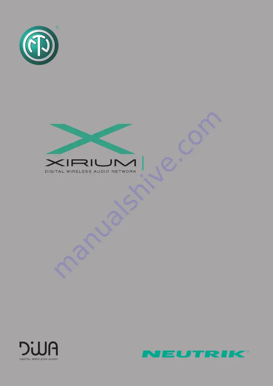 NEUTRIK NXX1RX-T User Manual Download Page 1