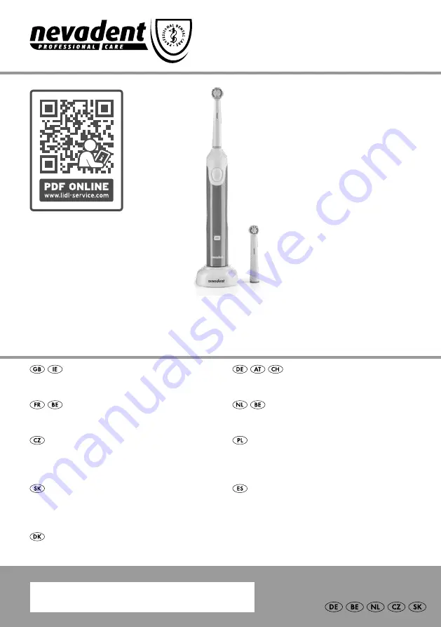 Nevadent 368332 2101 Скачать руководство пользователя страница 1