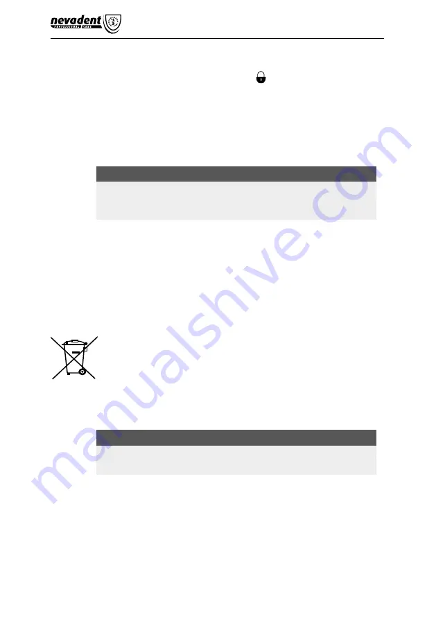 Nevadent NAZ 2.4 C3 Operating Instructions Manual Download Page 55